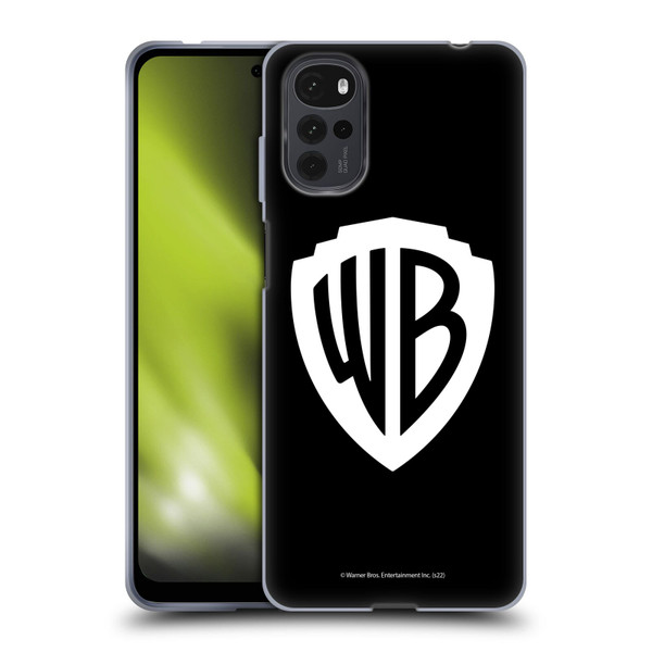 Warner Bros. Shield Logo Black Soft Gel Case for Motorola Moto G22