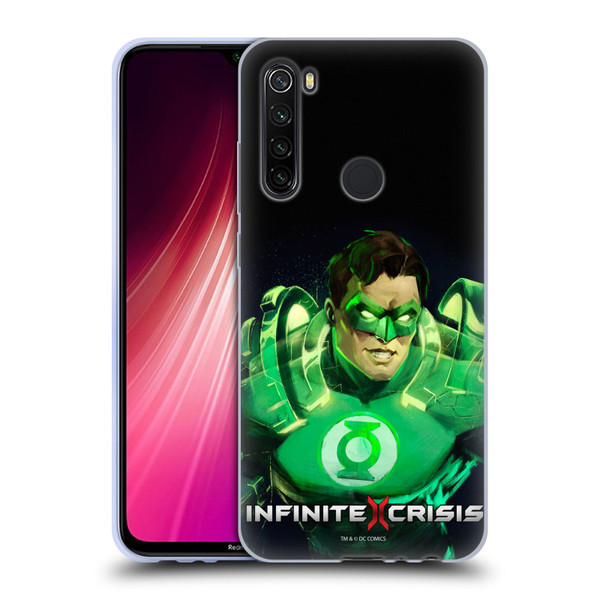 Infinite Crisis Characters Green Lantern Soft Gel Case for Xiaomi Redmi Note 8T