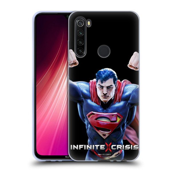 Infinite Crisis Characters Superman Soft Gel Case for Xiaomi Redmi Note 8T