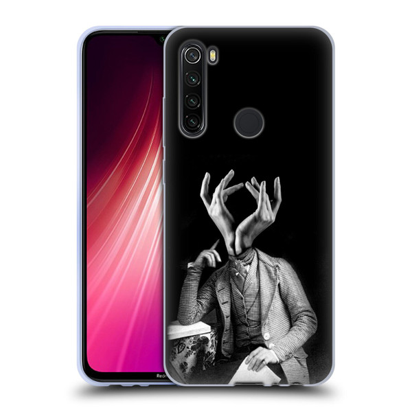 LouiJoverArt Black And White Sensitive Man Soft Gel Case for Xiaomi Redmi Note 8T