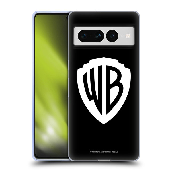 Warner Bros. Shield Logo Black Soft Gel Case for Google Pixel 7 Pro