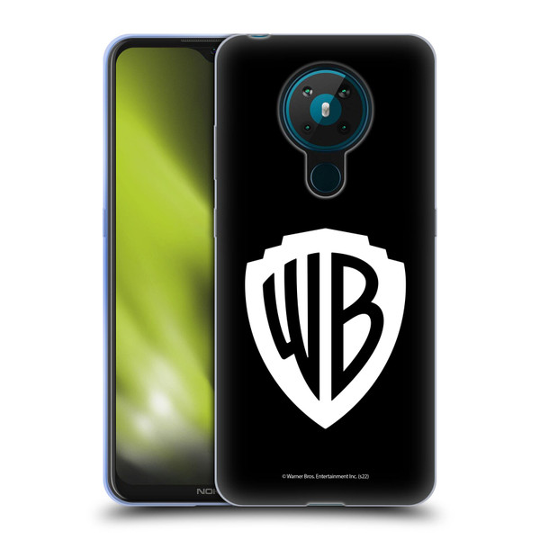 Warner Bros. Shield Logo Black Soft Gel Case for Nokia 5.3
