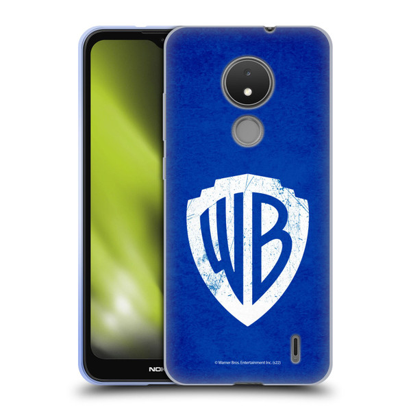 Warner Bros. Shield Logo Distressed Soft Gel Case for Nokia C21