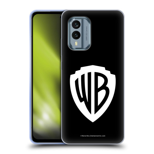 Warner Bros. Shield Logo Black Soft Gel Case for Nokia X30