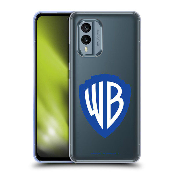 Warner Bros. Shield Logo Plain Soft Gel Case for Nokia X30