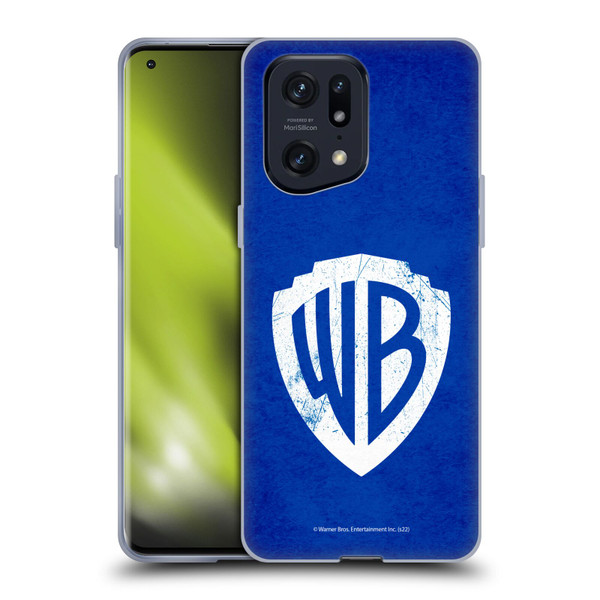 Warner Bros. Shield Logo Distressed Soft Gel Case for OPPO Find X5 Pro