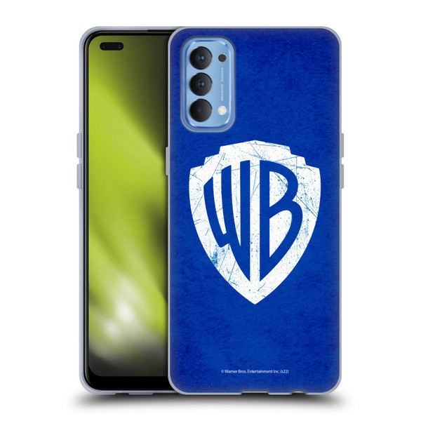 Warner Bros. Shield Logo Distressed Soft Gel Case for OPPO Reno 4 5G