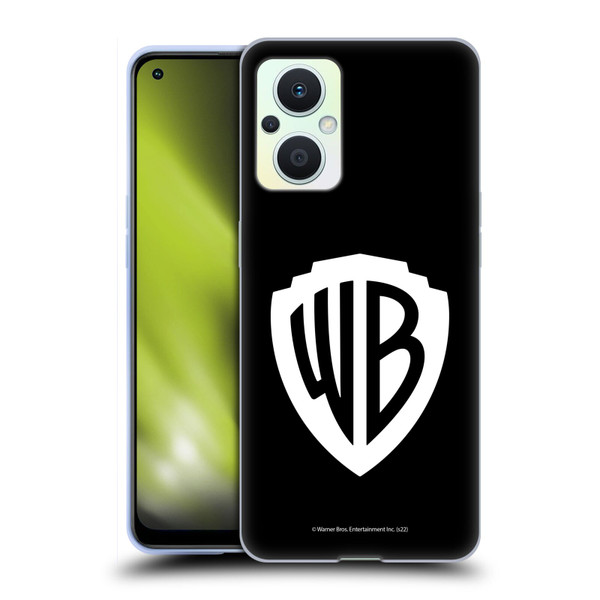 Warner Bros. Shield Logo Black Soft Gel Case for OPPO Reno8 Lite