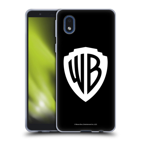 Warner Bros. Shield Logo Black Soft Gel Case for Samsung Galaxy A01 Core (2020)