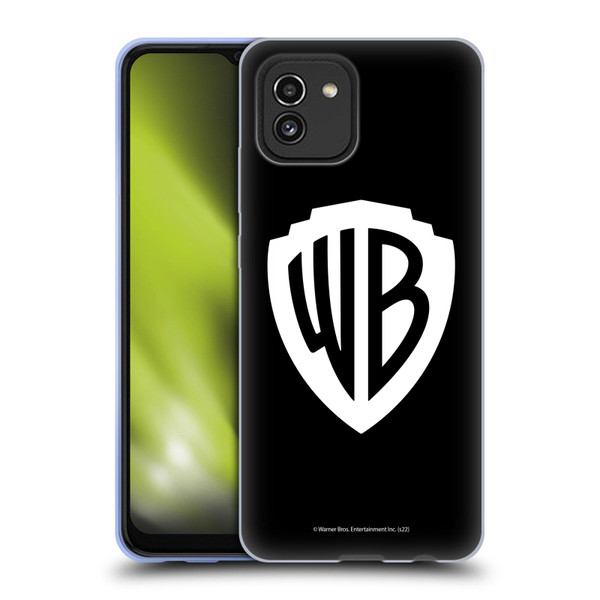 Warner Bros. Shield Logo Black Soft Gel Case for Samsung Galaxy A03 (2021)