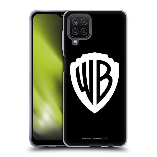 Warner Bros. Shield Logo Black Soft Gel Case for Samsung Galaxy A12 (2020)