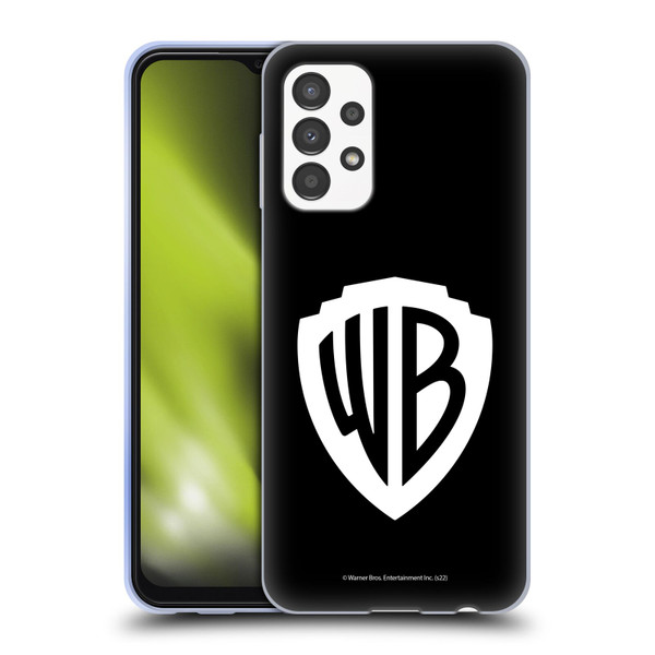 Warner Bros. Shield Logo Black Soft Gel Case for Samsung Galaxy A13 (2022)