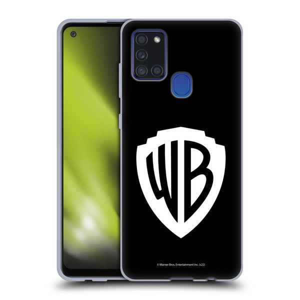 Warner Bros. Shield Logo Black Soft Gel Case for Samsung Galaxy A21s (2020)
