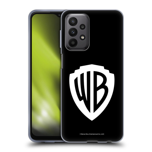 Warner Bros. Shield Logo Black Soft Gel Case for Samsung Galaxy A23 / 5G (2022)