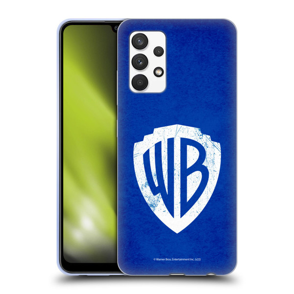 Warner Bros. Shield Logo Distressed Soft Gel Case for Samsung Galaxy A32 (2021)