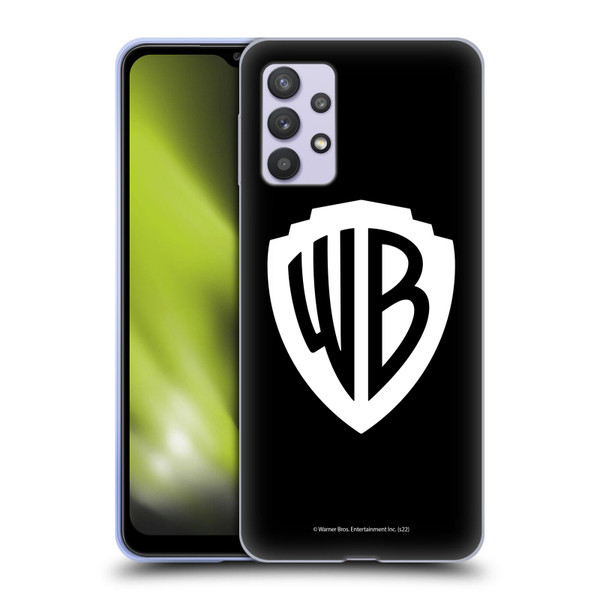 Warner Bros. Shield Logo Black Soft Gel Case for Samsung Galaxy A32 5G / M32 5G (2021)