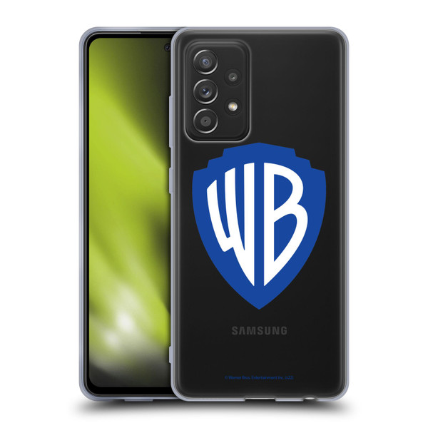Warner Bros. Shield Logo Plain Soft Gel Case for Samsung Galaxy A52 / A52s / 5G (2021)