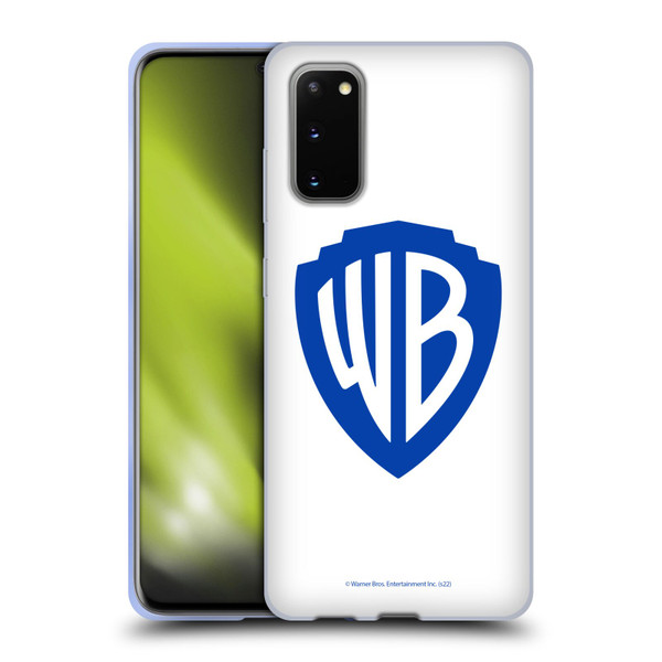 Warner Bros. Shield Logo White Soft Gel Case for Samsung Galaxy S20 / S20 5G