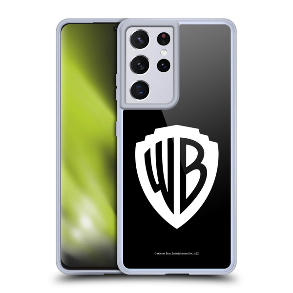 Warner Bros. Shield Logo Black Soft Gel Case for Samsung Galaxy S21 Ultra 5G