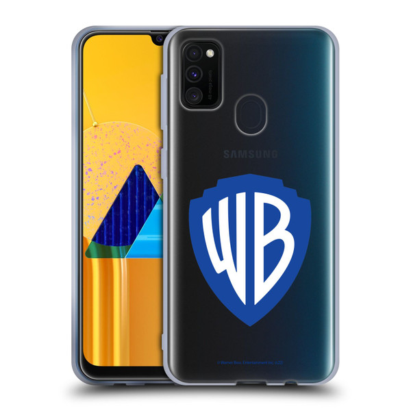 Warner Bros. Shield Logo Plain Soft Gel Case for Samsung Galaxy M30s (2019)/M21 (2020)