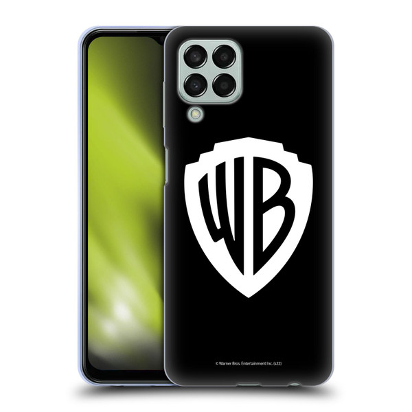 Warner Bros. Shield Logo Black Soft Gel Case for Samsung Galaxy M33 (2022)