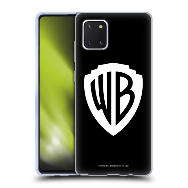 Warner Bros. Shield Logo Black Soft Gel Case for Samsung Galaxy Note10 Lite