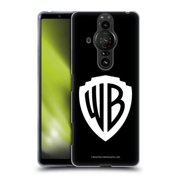 Warner Bros. Shield Logo Black Soft Gel Case for Sony Xperia Pro-I