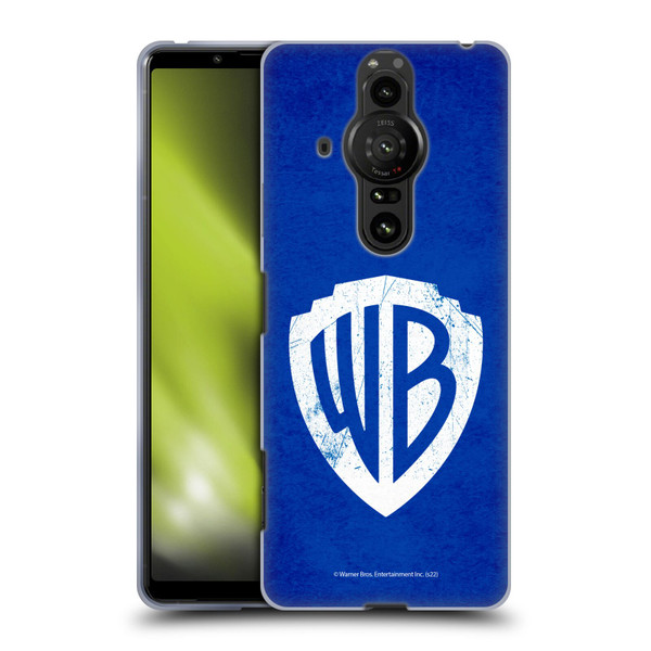 Warner Bros. Shield Logo Distressed Soft Gel Case for Sony Xperia Pro-I