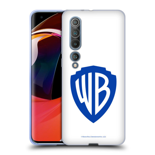 Warner Bros. Shield Logo White Soft Gel Case for Xiaomi Mi 10 5G / Mi 10 Pro 5G