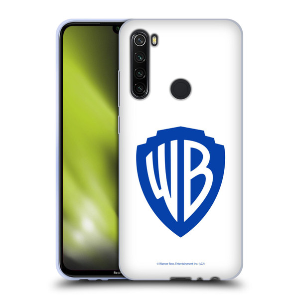 Warner Bros. Shield Logo White Soft Gel Case for Xiaomi Redmi Note 8T