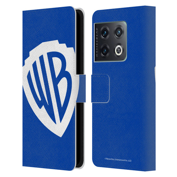 Warner Bros. Shield Logo Oversized Leather Book Wallet Case Cover For OnePlus 10 Pro