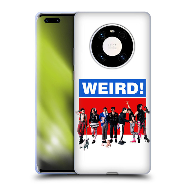 Yungblud Graphics Weird! Soft Gel Case for Huawei Mate 40 Pro 5G