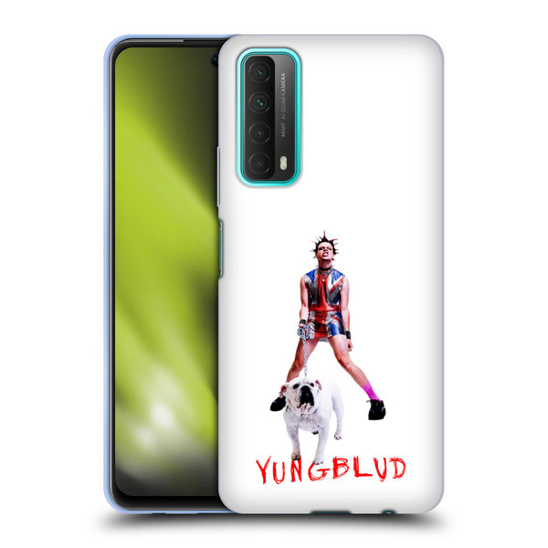 Yungblud Graphics Strawberry Lipstick Soft Gel Case for Huawei P Smart (2021)