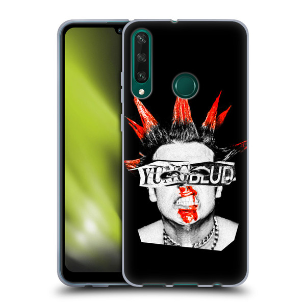 Yungblud Graphics Face Soft Gel Case for Huawei Y6p