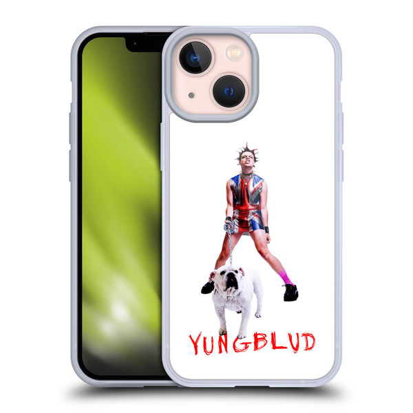 Yungblud Graphics Strawberry Lipstick Soft Gel Case for Apple iPhone 13 Mini