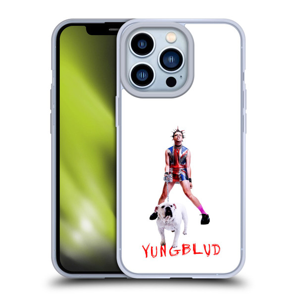 Yungblud Graphics Strawberry Lipstick Soft Gel Case for Apple iPhone 13 Pro