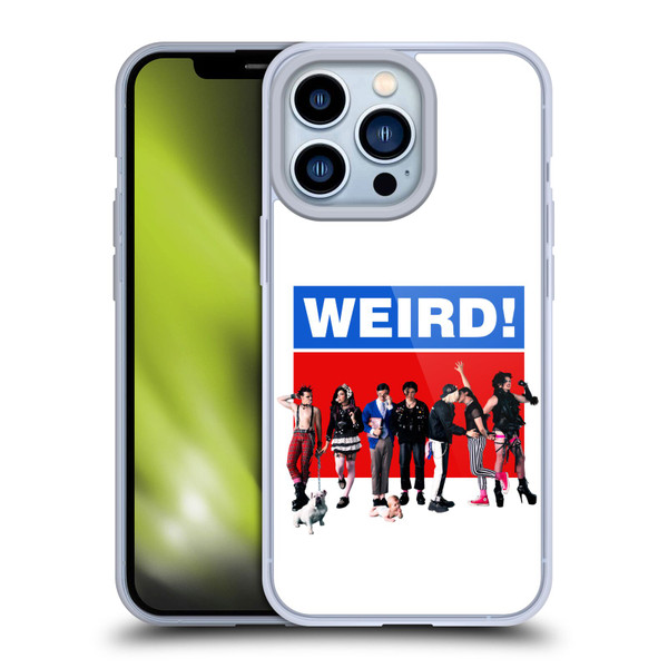 Yungblud Graphics Weird! Soft Gel Case for Apple iPhone 13 Pro