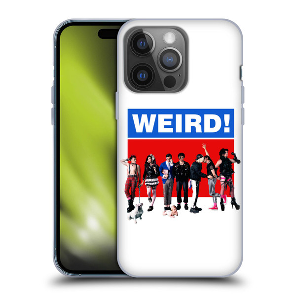 Yungblud Graphics Weird! Soft Gel Case for Apple iPhone 14 Pro