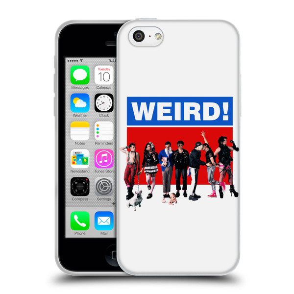 Yungblud Graphics Weird! Soft Gel Case for Apple iPhone 5c