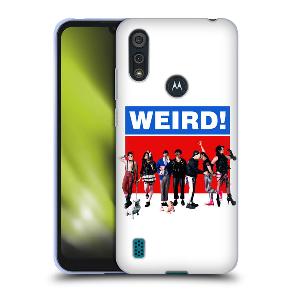 Yungblud Graphics Weird! Soft Gel Case for Motorola Moto E6s (2020)
