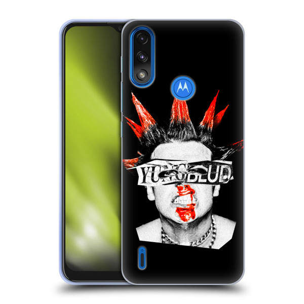 Yungblud Graphics Face Soft Gel Case for Motorola Moto E7 Power / Moto E7i Power