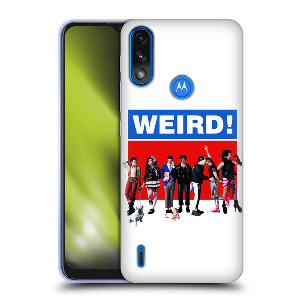 Yungblud Graphics Weird! Soft Gel Case for Motorola Moto E7 Power / Moto E7i Power