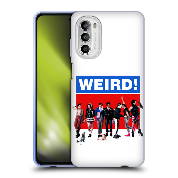 Yungblud Graphics Weird! Soft Gel Case for Motorola Moto G52