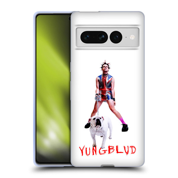 Yungblud Graphics Strawberry Lipstick Soft Gel Case for Google Pixel 7 Pro