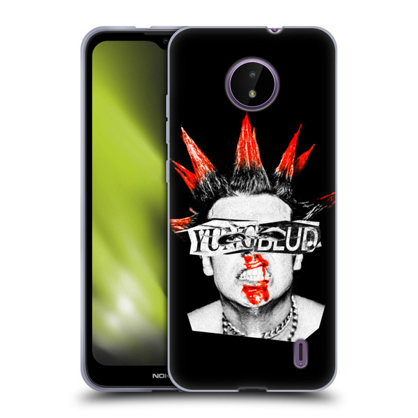 Yungblud Graphics Face Soft Gel Case for Nokia C10 / C20