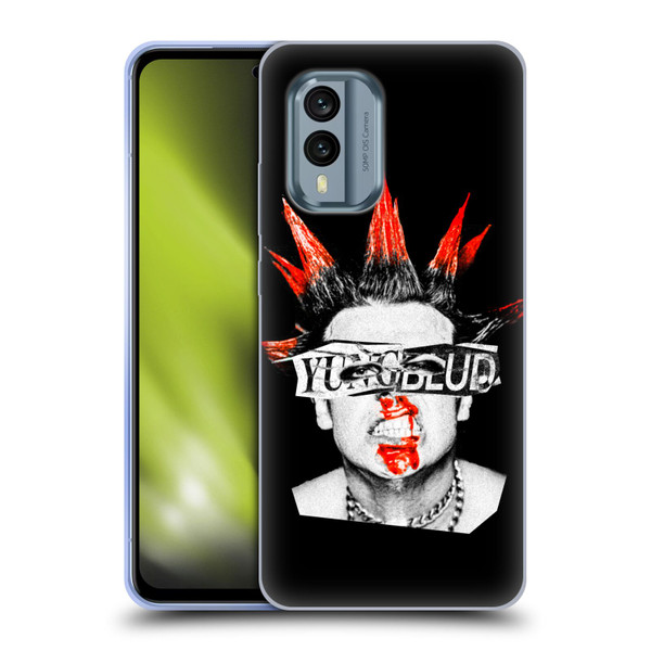Yungblud Graphics Face Soft Gel Case for Nokia X30