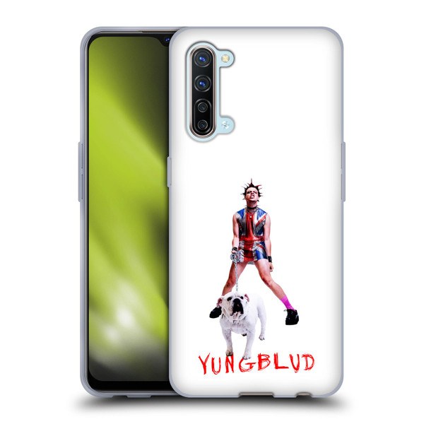 Yungblud Graphics Strawberry Lipstick Soft Gel Case for OPPO Find X2 Lite 5G