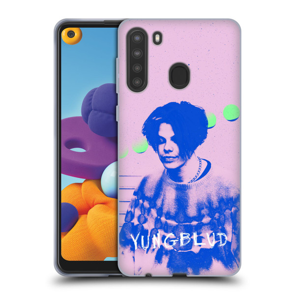 Yungblud Graphics Photo Soft Gel Case for Samsung Galaxy A21 (2020)