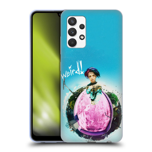 Yungblud Graphics Weird! 2 Soft Gel Case for Samsung Galaxy A32 (2021)