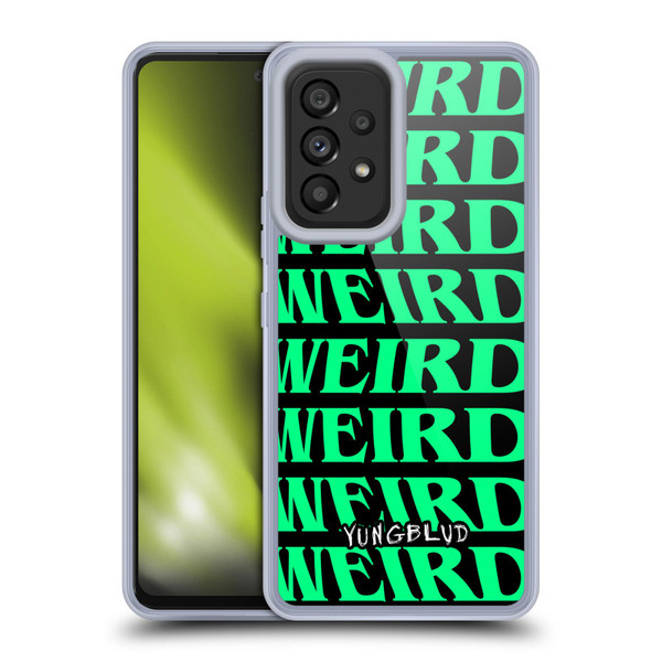 Yungblud Graphics Weird! Text Soft Gel Case for Samsung Galaxy A53 5G (2022)